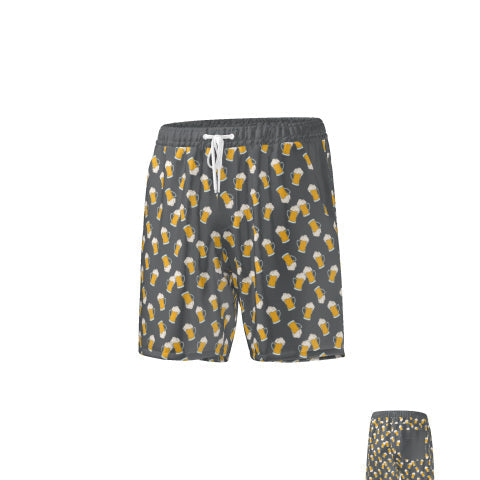 BEER BOARDSHORTS - GREY