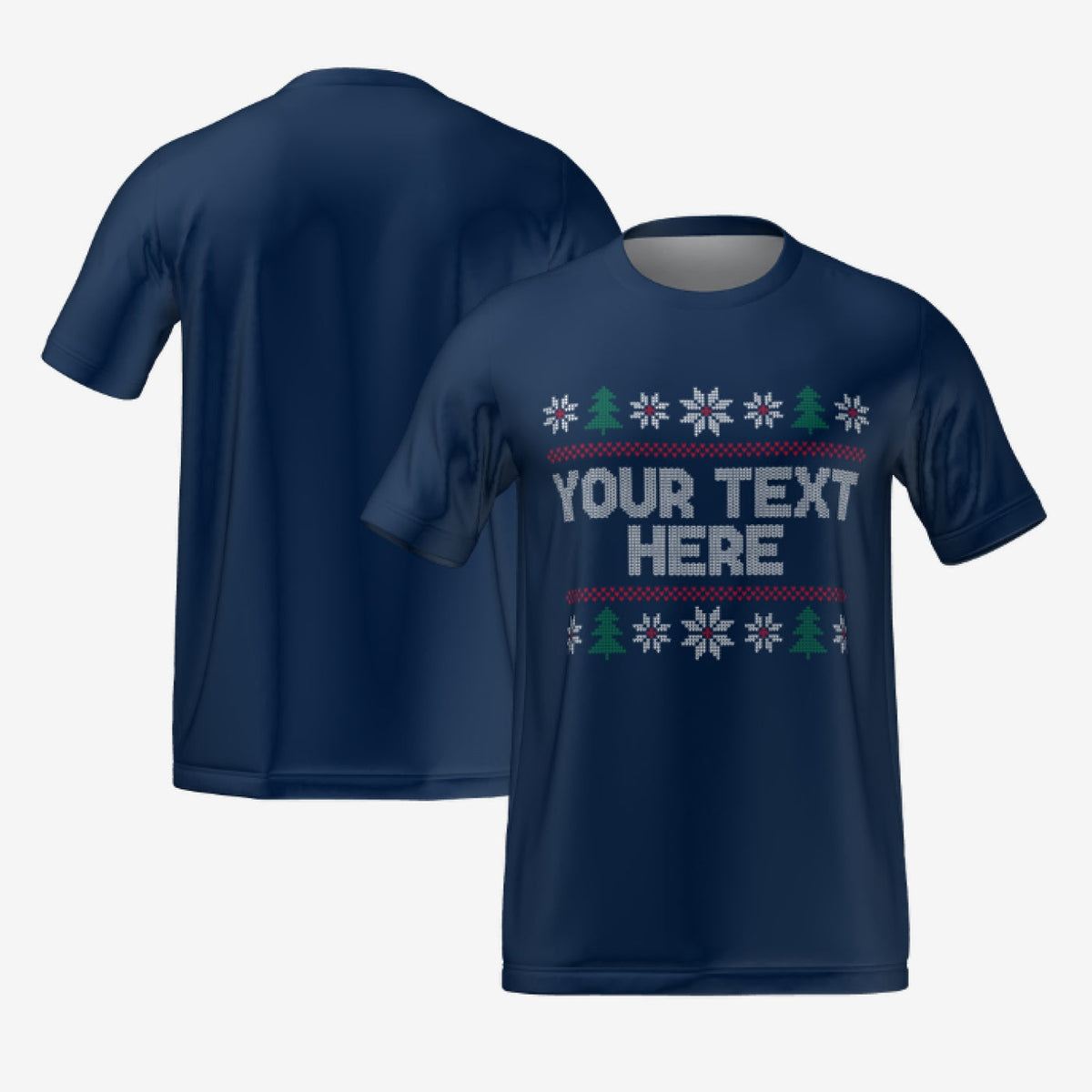 CHRISTMAS T-SHIRT 2 - NAVY