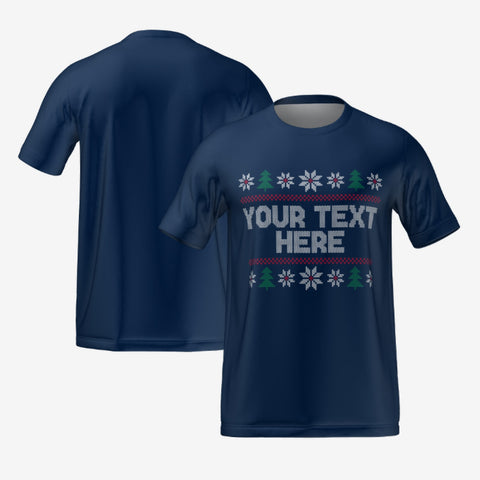 CHRISTMAS T-SHIRT 2 - NAVY
