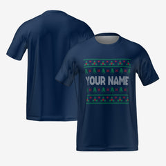 CHRISTMAS T-SHIRT - NAVY