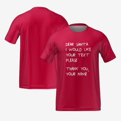 DEAR SANTA T-SHIRT - RED
