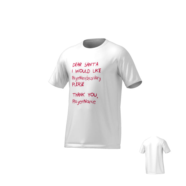 DEAR SANTA T-SHIRT - WHITE