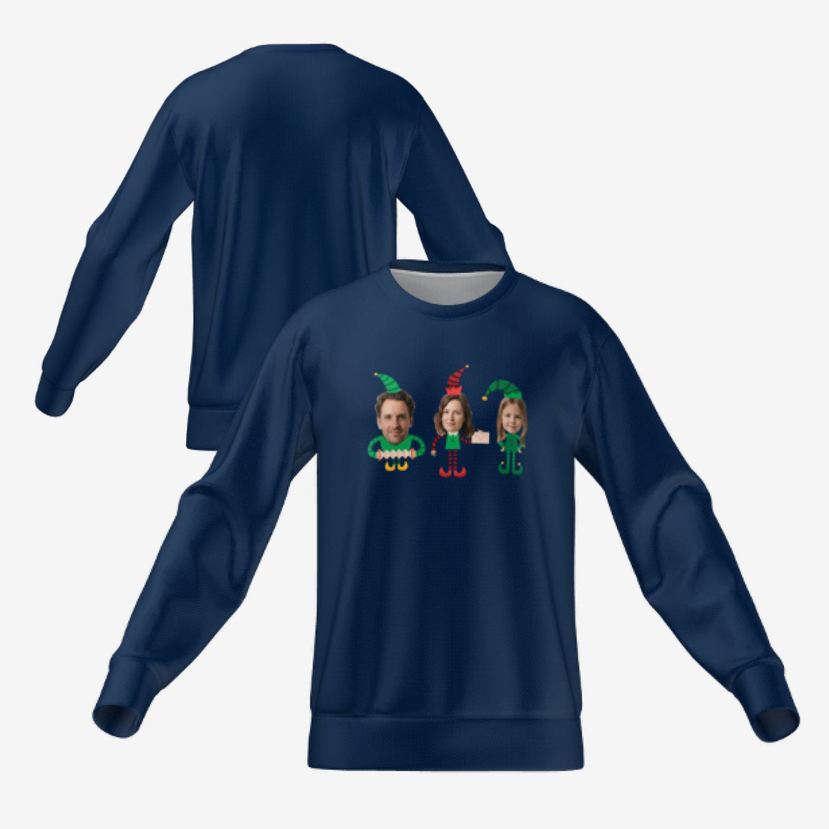 ELVES FAMILY SWEATER - NAVY