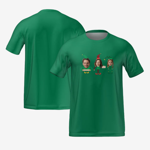 ELVES FAMILY T-SHIRT - GREEN