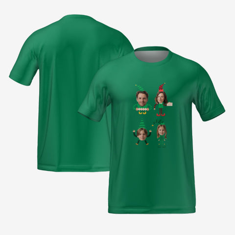 ELVES FAMILY T-SHIRT - GREEN