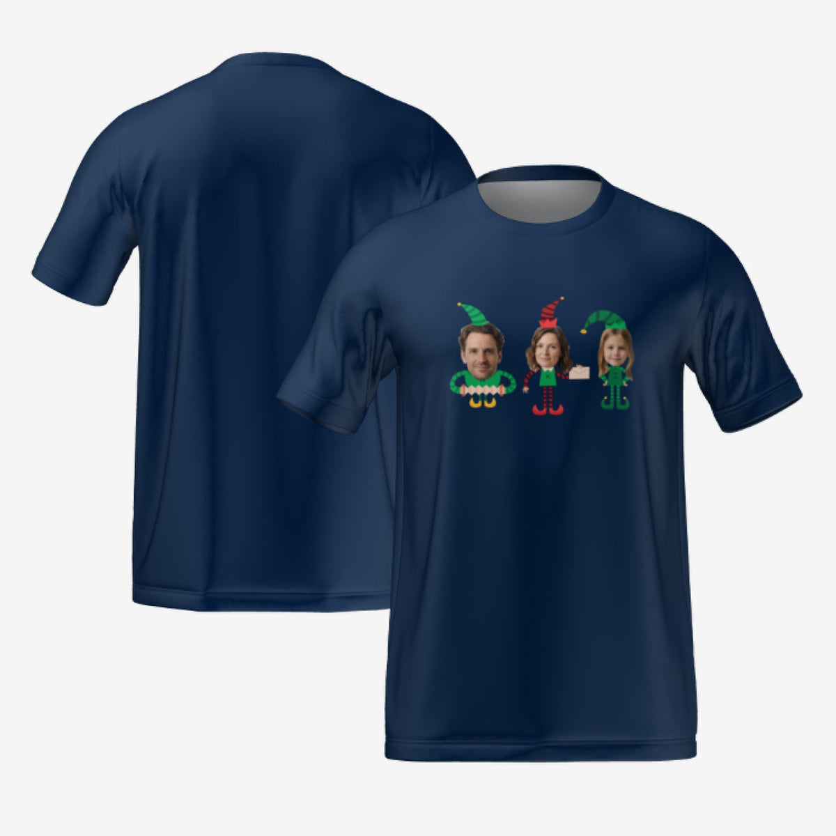 ELVES FAMILY T-SHIRT - NAVY