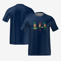 ELVES FAMILY T-SHIRT - NAVY