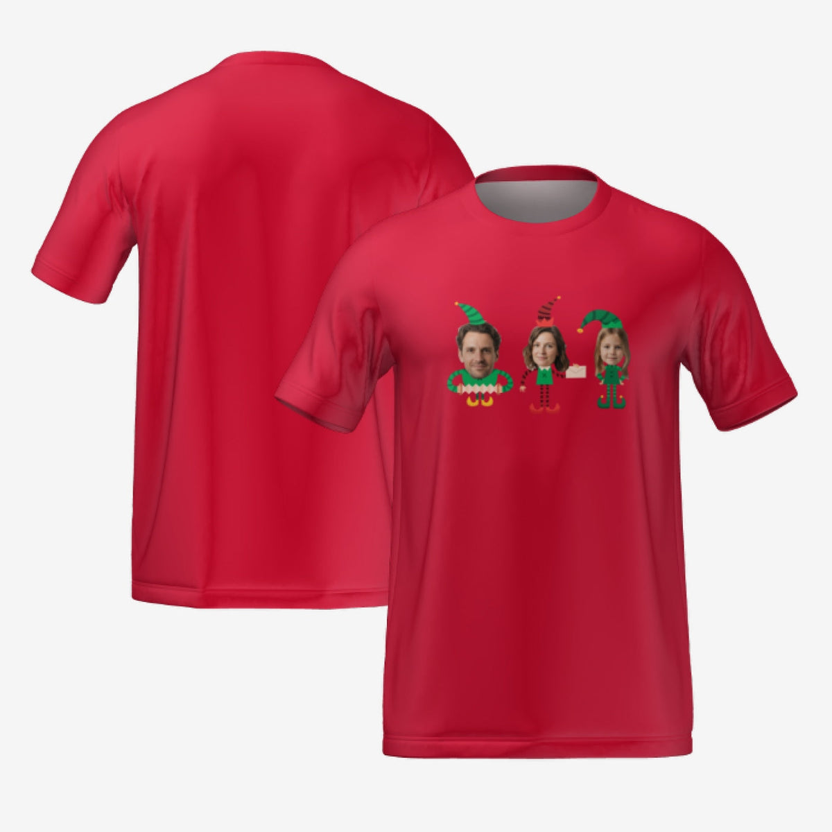 ELVES FAMILY T-SHIRT - RED