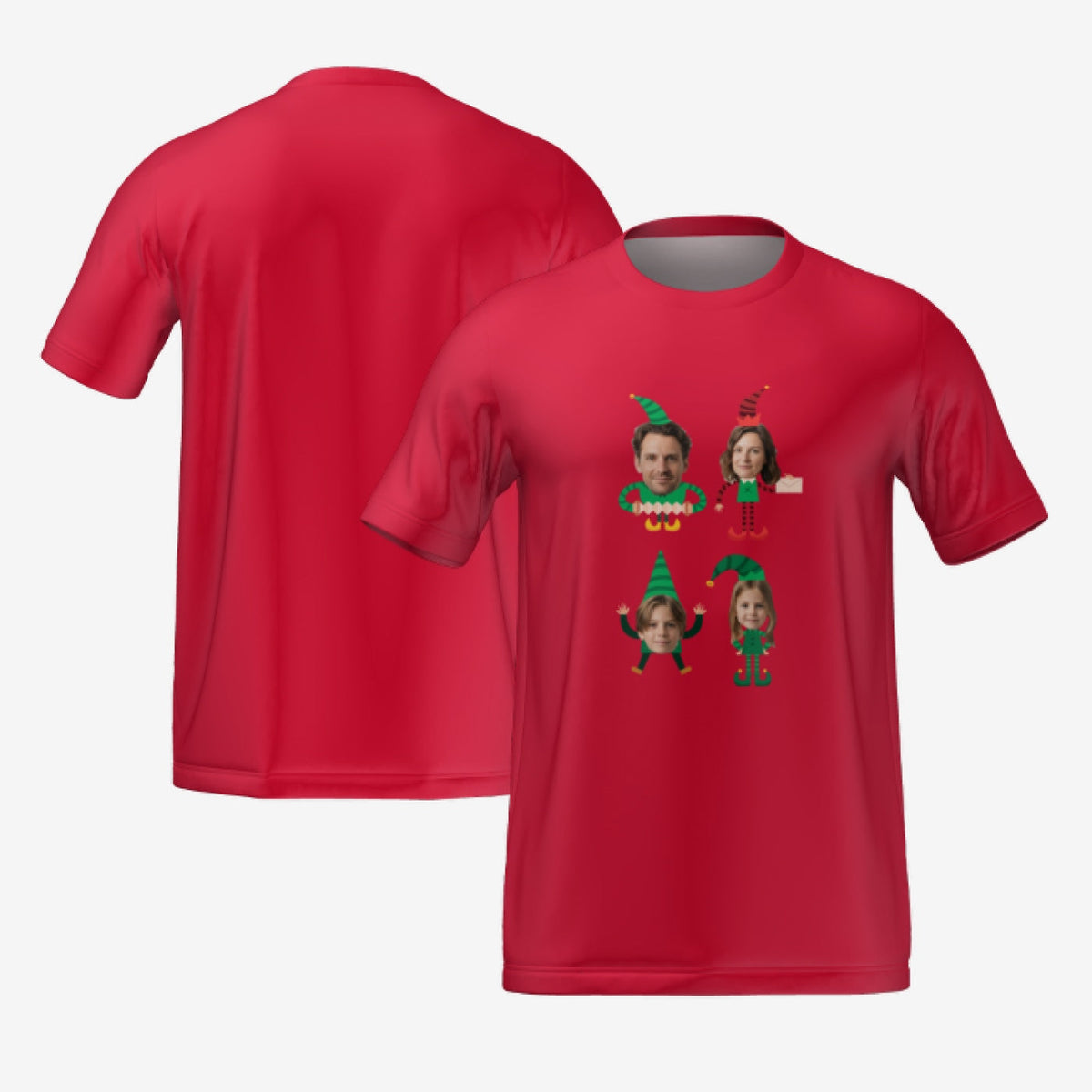 ELVES FAMILY T-SHIRT - RED