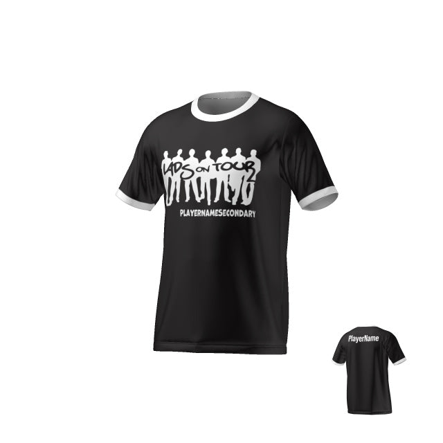 LADS ON TOUR T-SHIRT - BLACK