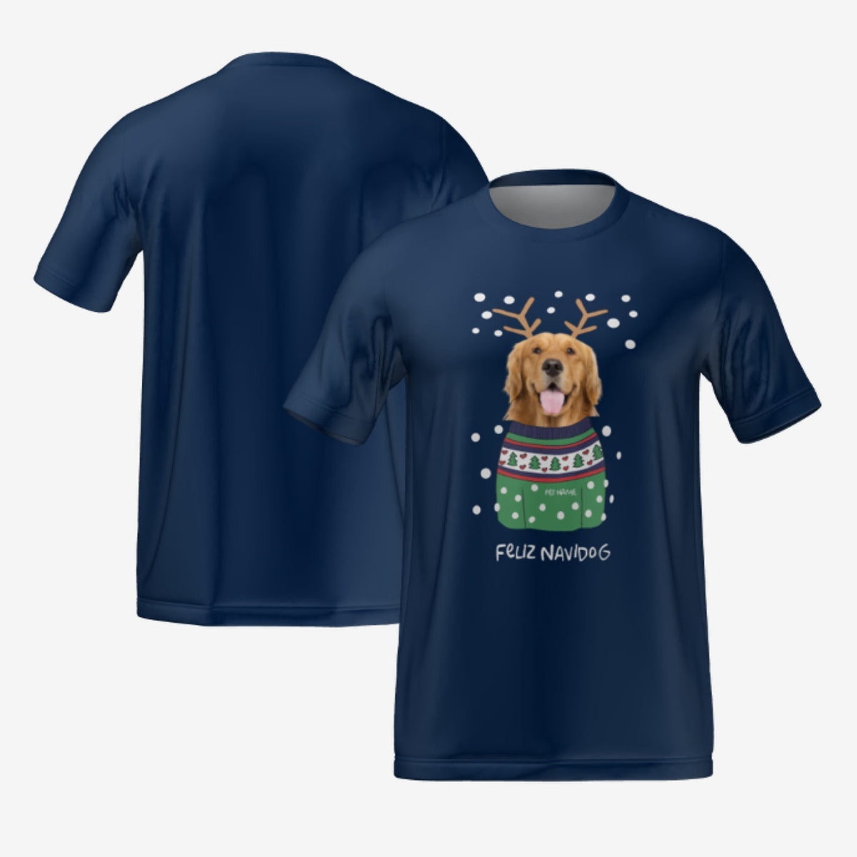 PET SWEATER T-SHIRT - NAVY