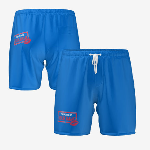 PROPERTY OF BOARDSHORTS - BLUE