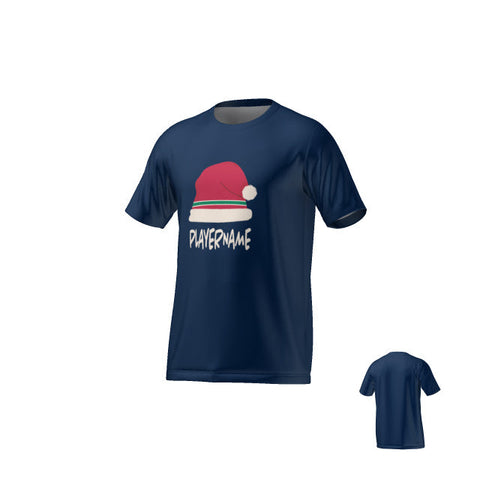 SANTA HAT T-SHIRT - NAVY
