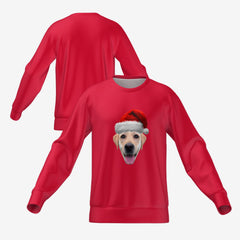 SANTA PET SWEATER - RED