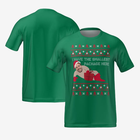 SMALLEST PACKAGE T-SHIRT - GREEN