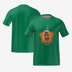 TURKEY HEAD T-SHIRT - GREEN